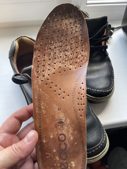 Кожаные туфли ecco