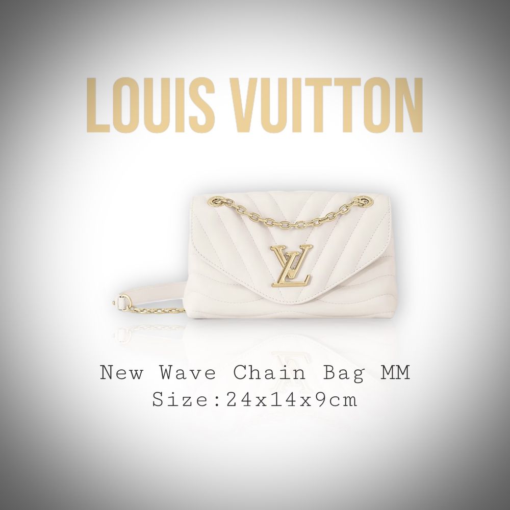 M58549 Louis Vuitton New Wave Chain Bag MM