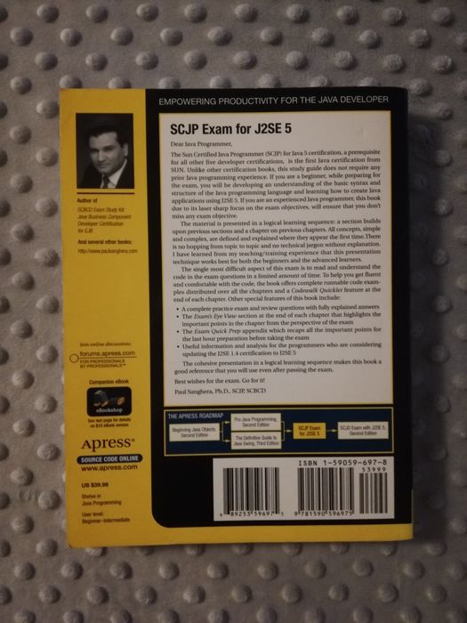 JAVA SCJP Exam for J2SE 5 w języku angielskim