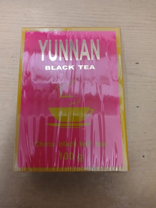 Herbata Liściasta Yunnan Black Tea 100g 9szt+Lipton 1szt