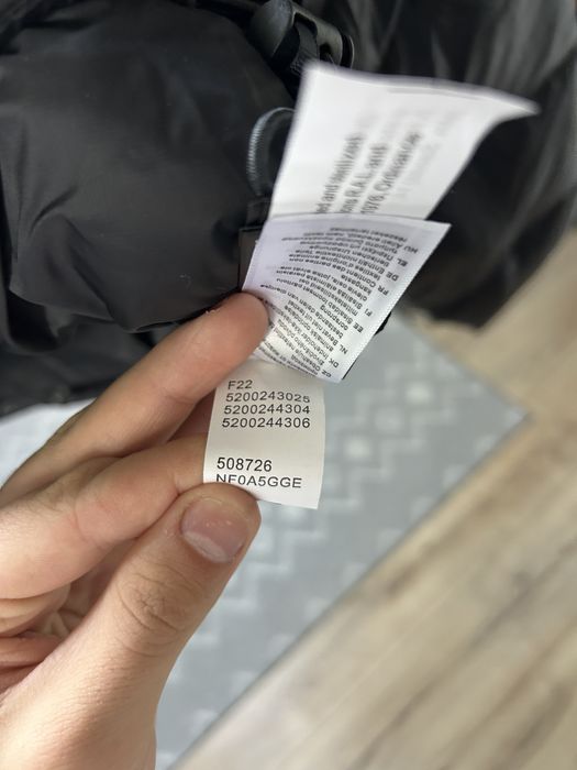 The North Face kurtka czarna