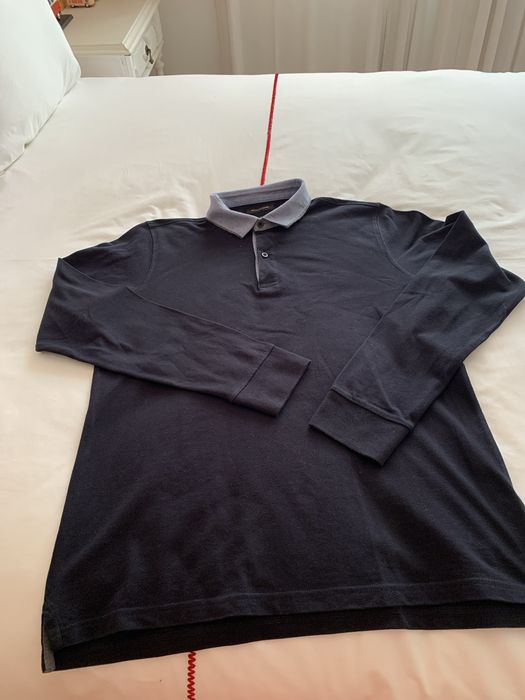 Polo de manga comprida Massimo Dutti