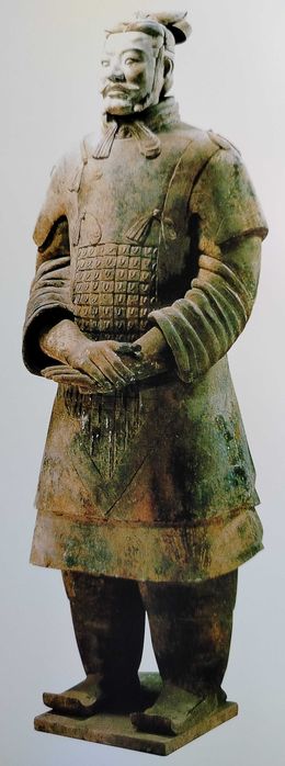 Figura Generała Terakotowa Armia z Muzeum w X'ian