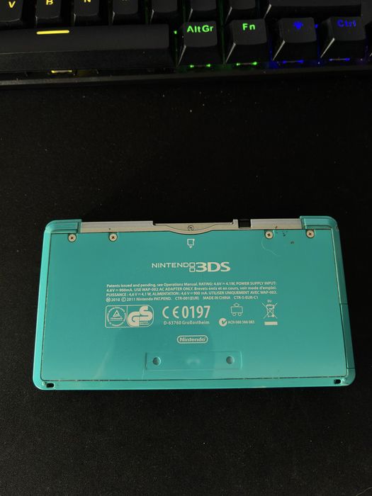 Nintendo 3DS usada e desbloqueada + Jogos