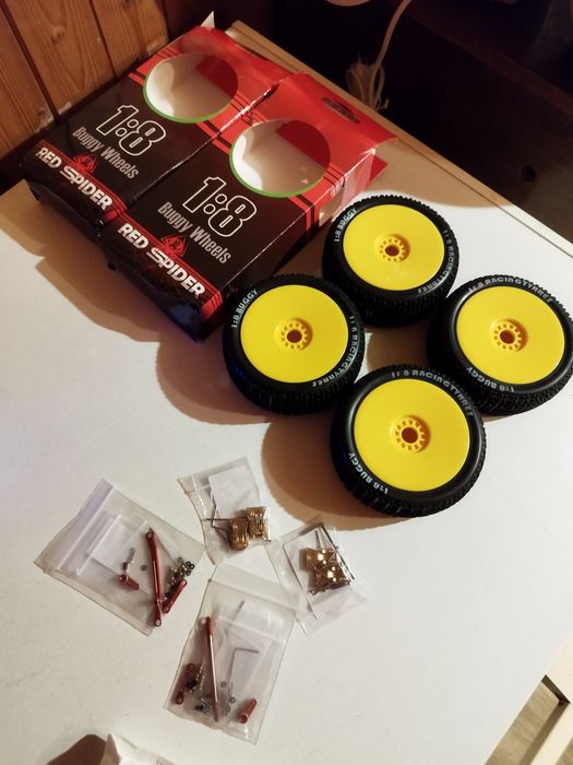 Części do modeli Axial SCX 24 + amortyzatory olejowe Nowe 1/8