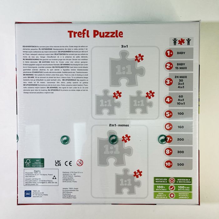Пазли для дітей, 3 + 1, оригінал, подарунок, настільні, ігри, популярн