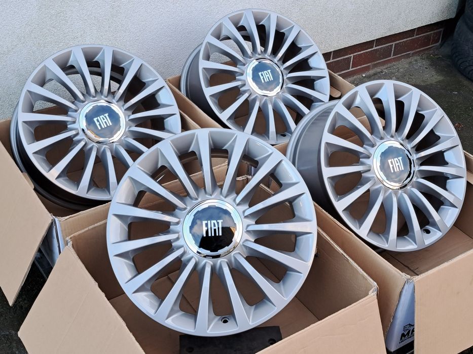 Alufelgi Fiat 17 5x98 Tipo II 500L EGEA Doblo Grafit Oryginalne!