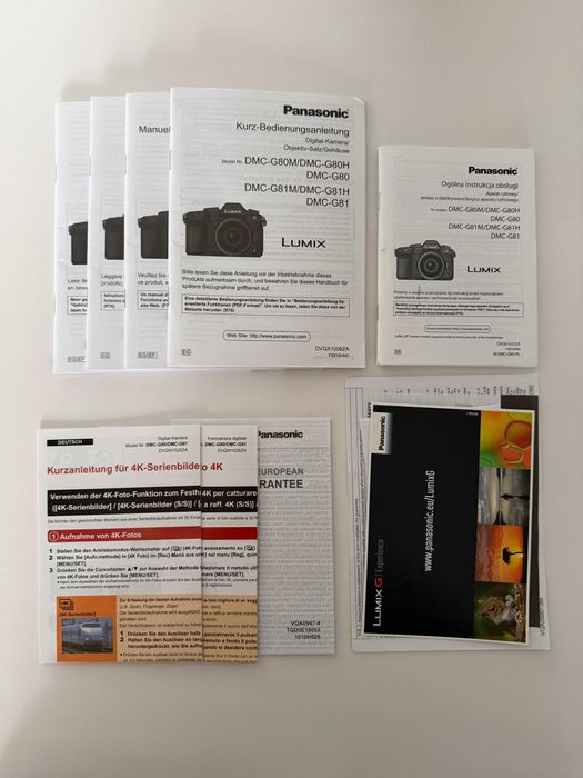 Panasonic LUMIX DMC-G80M + 12-60mm Czarny + gratis 2 bateria i SD 64GB