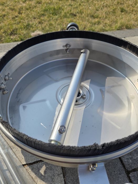 Talerz 14" 36cm do mycia kostki + adapter Szczotka/T-racer/Mosmat