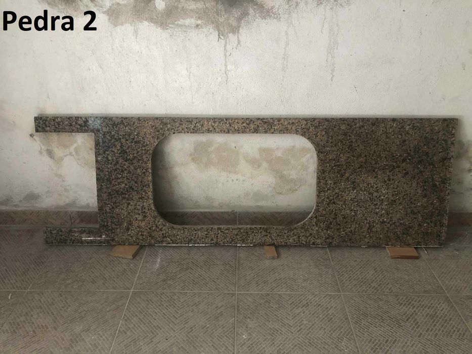 Pedra bancada cozinha - granito