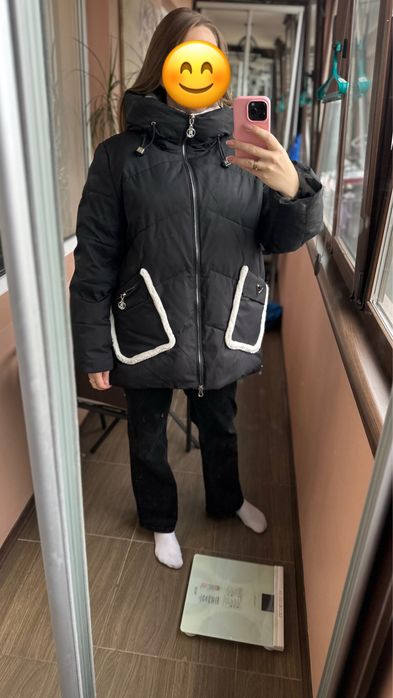 Жіноча зимова куртка 52