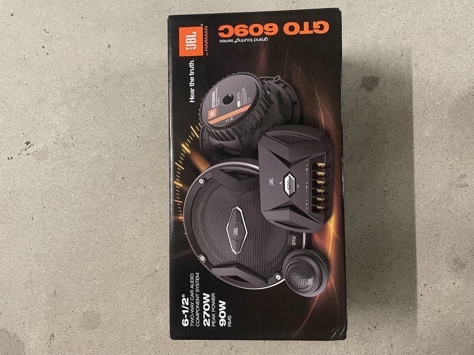 Colunas JBL GTO 609c