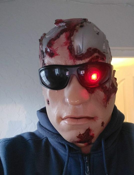 [NOVA] Máscara Arnold Schwarzenegger Exterminador Implacável Látex