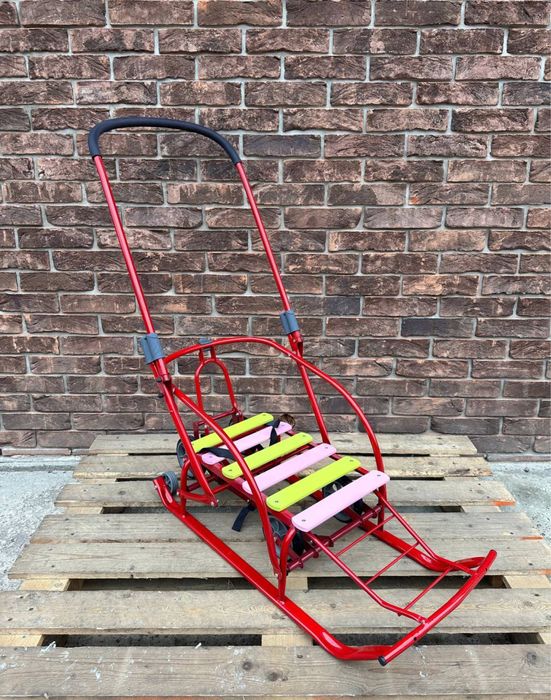 Санчата Мрія на колесах дитячі санки