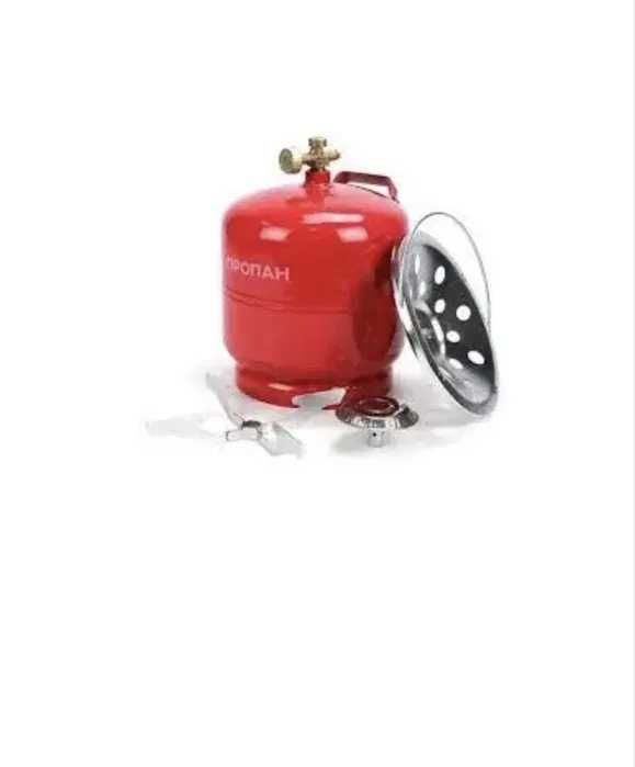 Газовый баллон на 8 л. горелка пальник
