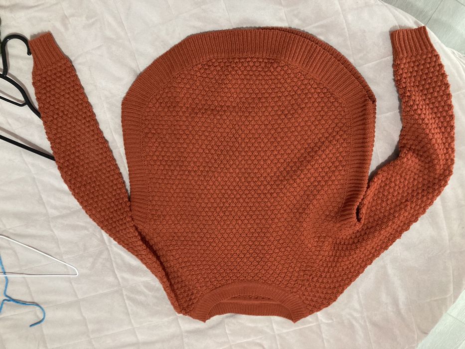 Camisola quente laranja
