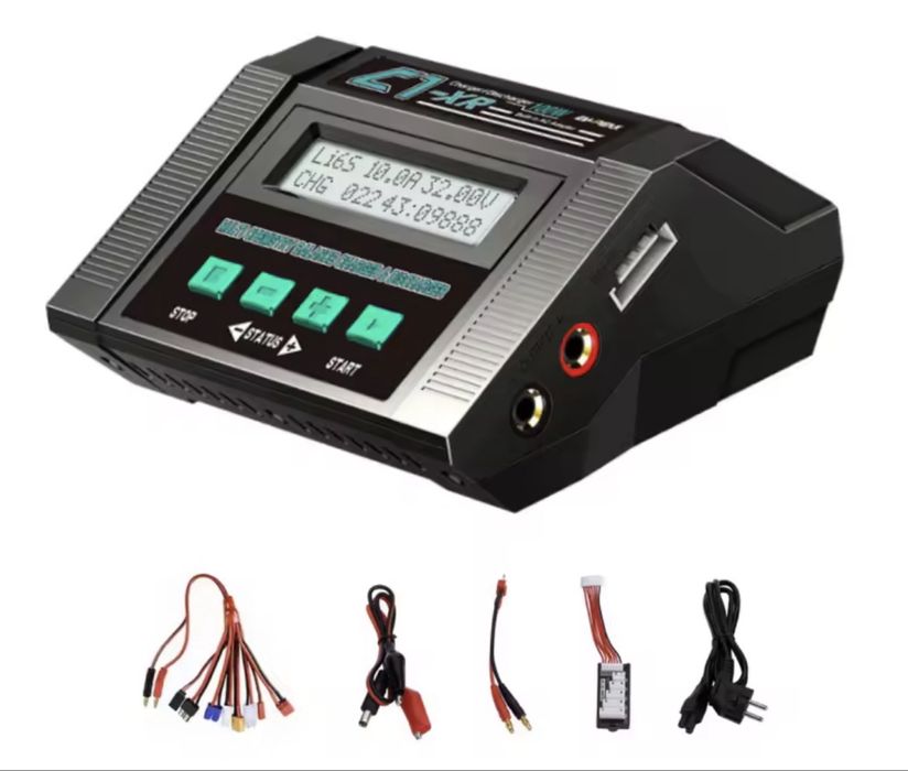 EV-PEAK C1XR 100W 10A зарядний пристрій для акумуляторів 1-6S