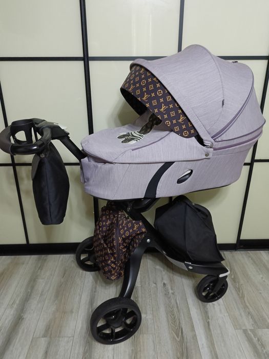 Як нова!!! Коляска Stokke Xplory 3в1 повний комплект.