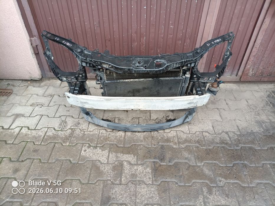 " Corsa D pas przedni wzmocnienie belka zderzaka chłodnice wentylator 1.2