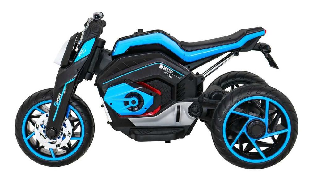 samochód Motorek Motor auto na akumulator Future Niebieski dla dzieci