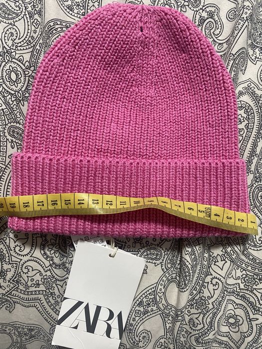 Шапочка Zara дитяча шапка рожева