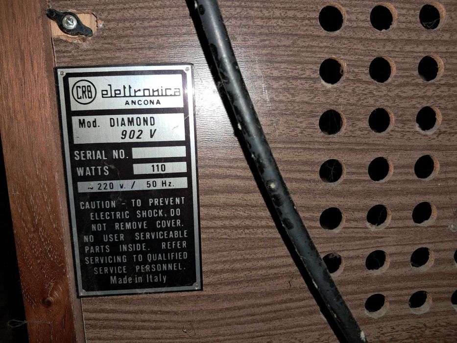 Organy: Diamond 902 V CRB ELETTRONICA