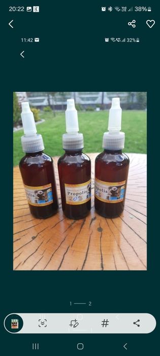 Kit pszczeli propolis 3 sztuki naturalny antybiotyk
