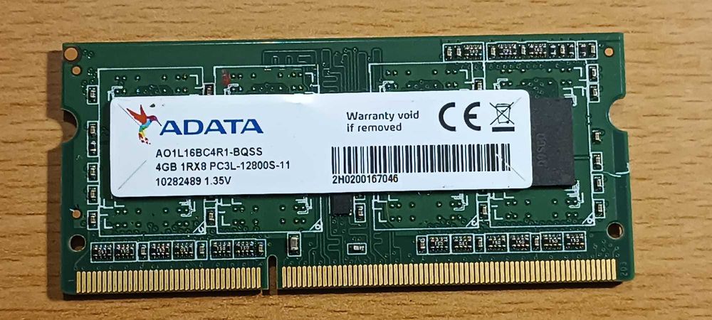Placa Memoria RAM ADATA 4 Gb