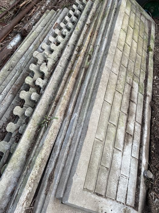 Sprzedam ogrodzenie płyty betonowe