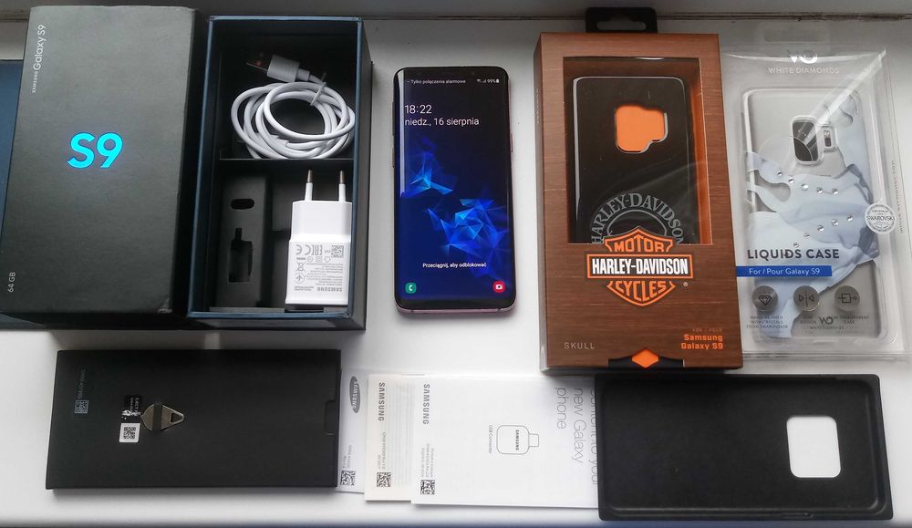 Samsung Galaxy S9 SM-G960F/DS (4GB / 64GB) stan BDB.