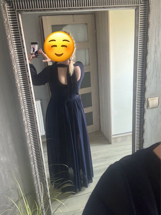 Sukienka dluga maxi Roco Fashion XL