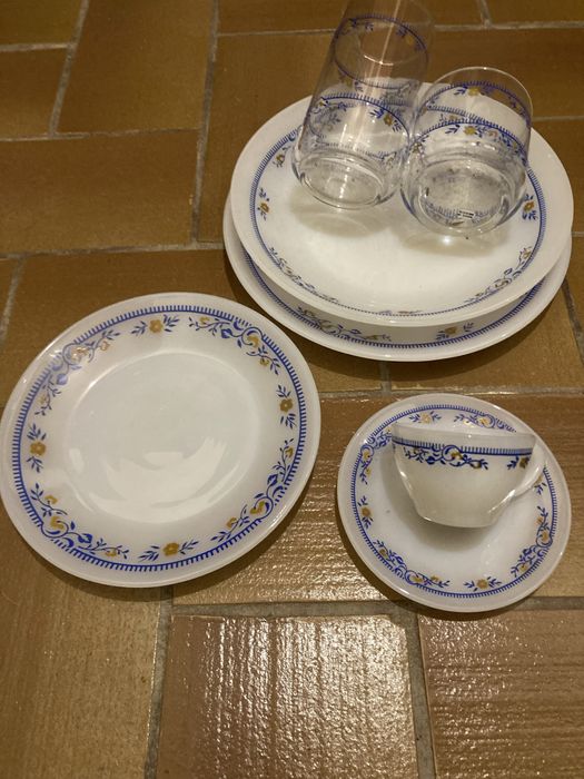 Serviço de jantar 42 peças