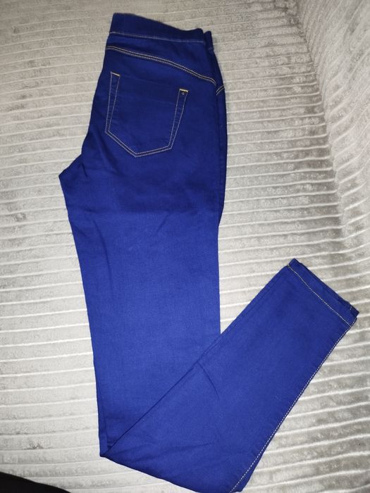Spodnie jeansowe damskie 34 denim co granatowe