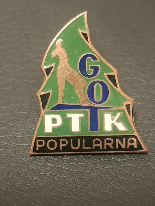 Odznaka, przypinka turystyczna PTTK, Got popularna.