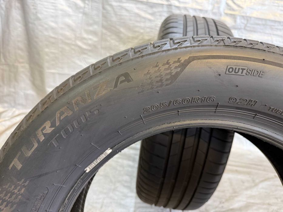 2x opony letnie Bridgestone Turanza T005 205/60/16 92H stan BDB