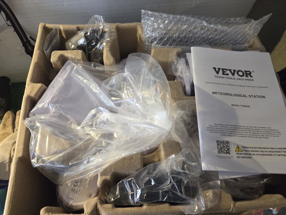 Estação meteorológica vevor novo