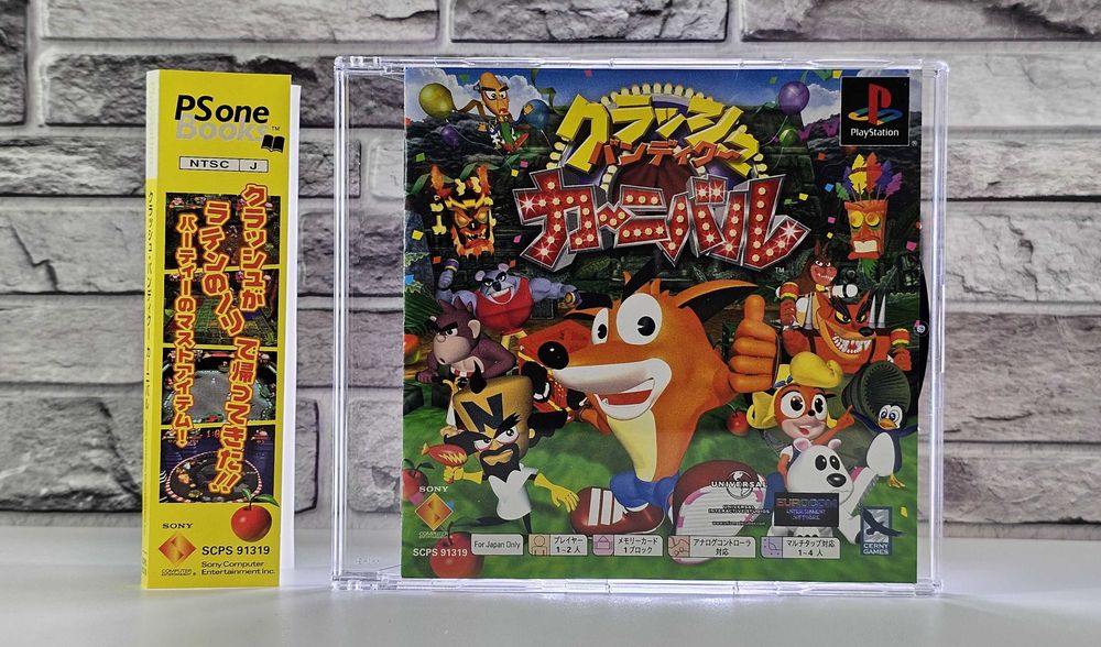 Playstation PSOne Books Crash Bandicoot Bash Carnival Mielec • OLX.pl