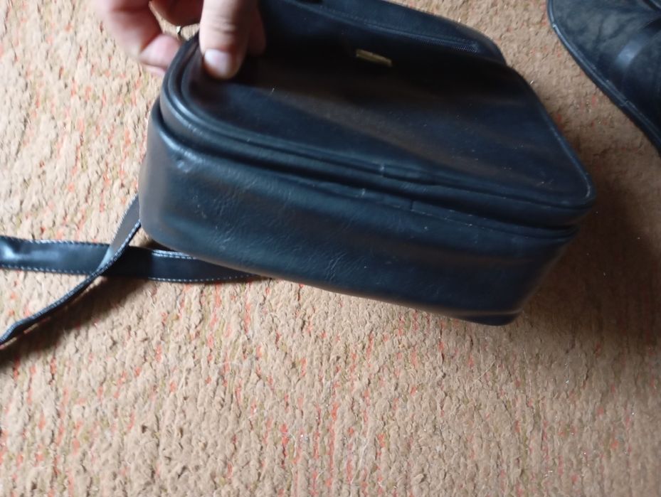 Сумка мужская кожаная барсетка 28*23*8см Италия