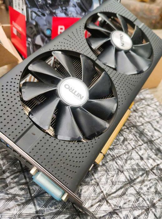 Відеокарта ігрова Sapphire Nitro+ RX 480 8Gb ОС версія, оверклок, 8Гб