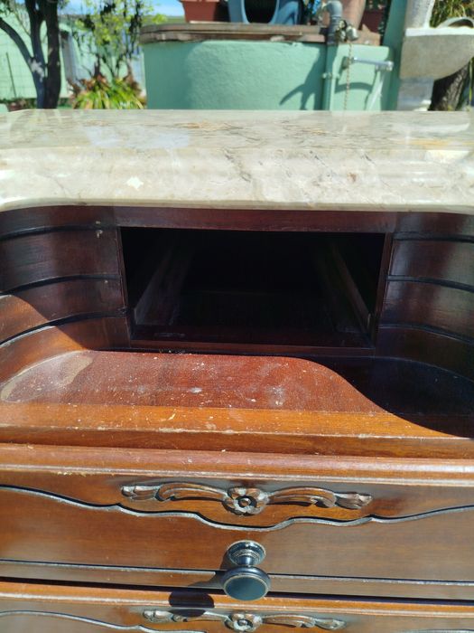 Mesa cabeceira madeira