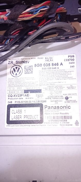 VW Golf VII Radio .