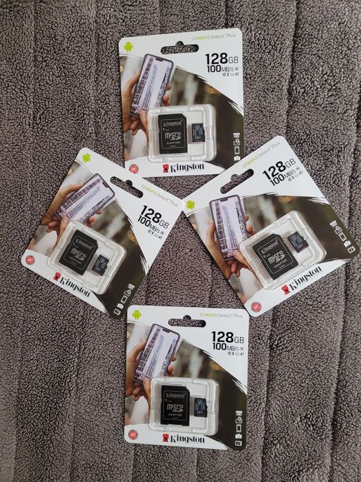 Cartoes de memória Kingston 128GB