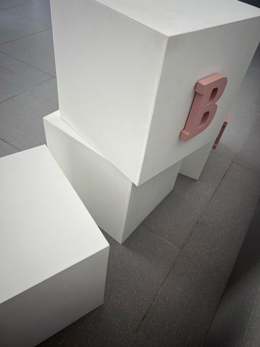 4 Cubos para Decoração de Festa