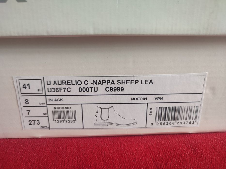 Geox U Aurelio C męskie buty nowe oryginalne okazja