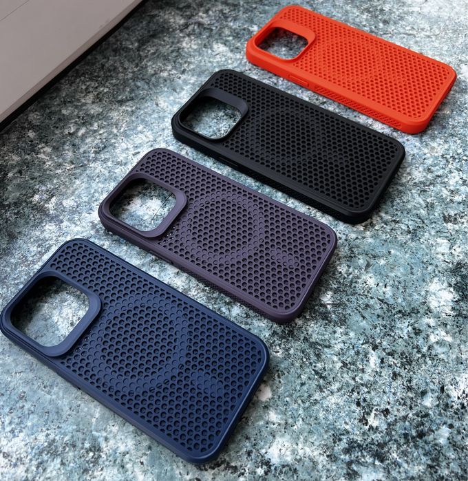 Чехол для iPhone 12,13,14 Pro Ma і ін.(Black,Orange,White,Blue,Purple)