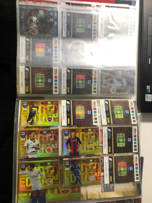 albumy Panini piłkarskie 2014-17 limitowane karty XXL duża wartość