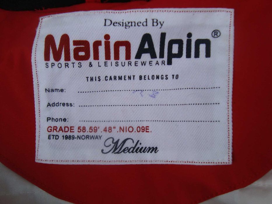 kurtka Marin Alpin roz M- z kapturem System Recco