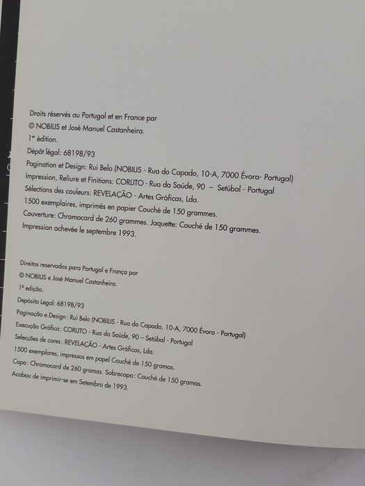 Scénographies 73 93 - José Manuel Castanheira