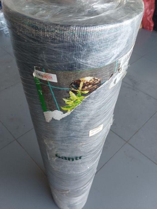 Tela anti-ervas para jardim