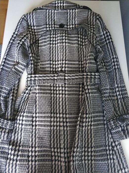 Kurtka w kratkę jesień, płaszczyk